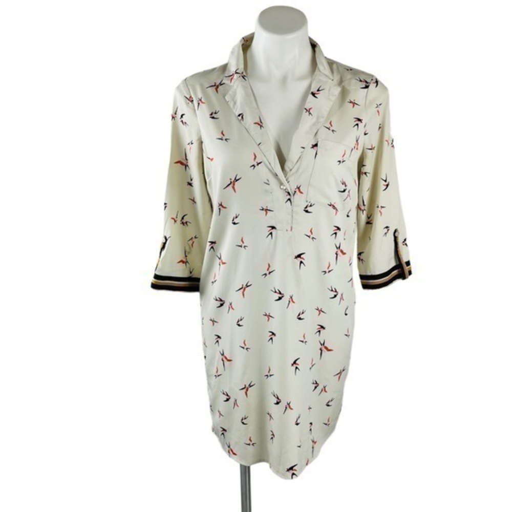 Vero Moda “Laura” Dress Women Size Small | White Floral Print